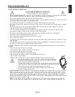 Preview for 5 page of NEC P221W-BK-SV - MultiSync - 22" LCD Monitor User Manual