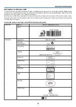 Preview for 8 page of NEC P350W Series User Manual