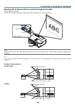 Preview for 36 page of NEC P350W Series User Manual