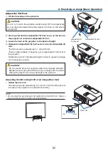 Preview for 39 page of NEC P350W Series User Manual