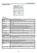 Preview for 57 page of NEC P350W Series User Manual