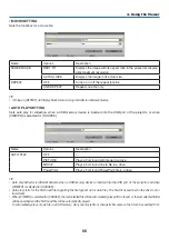 Preview for 84 page of NEC P350W Series User Manual