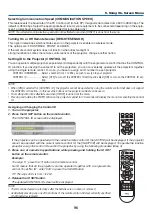 Preview for 114 page of NEC P350W Series User Manual