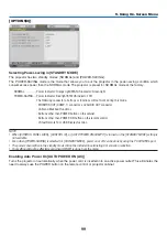 Preview for 117 page of NEC P350W Series User Manual