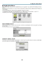 Preview for 123 page of NEC P350W Series User Manual