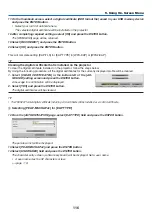 Preview for 134 page of NEC P350W Series User Manual