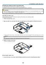 Preview for 160 page of NEC P350W Series User Manual