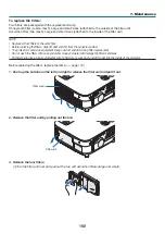 Preview for 168 page of NEC P350W Series User Manual