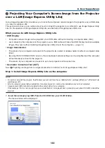 Preview for 178 page of NEC P350W Series User Manual