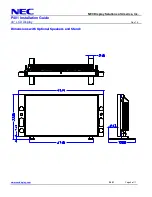 Preview for 5 page of NEC P401 - MultiSync - 40" LCD Flat Panel Display Installation Manual