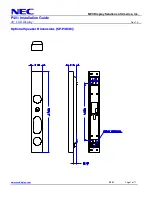 Preview for 7 page of NEC P401 - MultiSync - 40" LCD Flat Panel Display Installation Manual