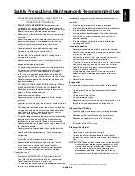 Preview for 5 page of NEC P401 - MultiSync - 40" LCD Flat Panel... User Manual