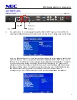 Preview for 3 page of NEC P402-TMX4P Short Manual