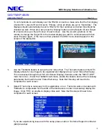 Preview for 4 page of NEC P402-TMX4P Short Manual