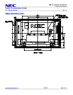 Preview for 4 page of NEC P42XC10 - PlasmaSync - 42" Plasma Panel Installation Manual