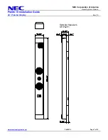 Preview for 7 page of NEC P42XC10 - PlasmaSync - 42" Plasma Panel Installation Manual