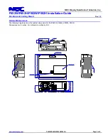 Preview for 5 page of NEC P452H Installation Manual