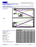 Предварительный просмотр 2 страницы NEC P502HL Installation Manual