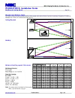 Предварительный просмотр 3 страницы NEC P502HL Installation Manual