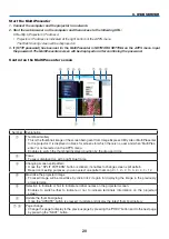 Preview for 20 page of NEC P502W User Manual