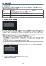 Preview for 32 page of NEC P502W User Manual