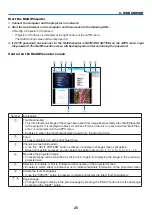 Preview for 20 page of NEC P502WL-2 User Manual