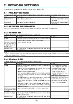 Preview for 22 page of NEC P502WL-2 User Manual