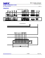 Preview for 8 page of NEC P50XC10 Installation Manual