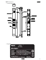 Предварительный просмотр 5 страницы NEC P50XC10 Specifications