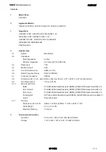 Предварительный просмотр 2 страницы NEC P50XP10-BK Specification Sheet