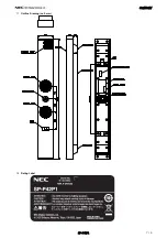 Preview for 5 page of NEC P50XP10-BK Specification Sheet