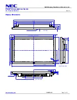 Preview for 3 page of NEC P50XP10 Installation Manual