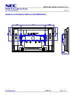 Preview for 8 page of NEC P50XP10 Installation Manual