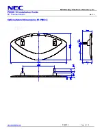 Preview for 6 page of NEC P60XC10 Installation Manual