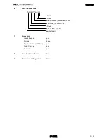 Preview for 3 page of NEC P60XC10 Specifications