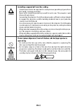 Предварительный просмотр 8 страницы NEC P627UL Manual