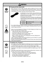 Предварительный просмотр 22 страницы NEC P627UL Manual