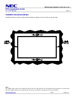 Preview for 2 page of NEC P703 Installation Manual