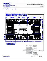 Preview for 4 page of NEC P703 Installation Manual