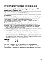 Preview for 3 page of NEC PA-MR10LN Instruction Manual