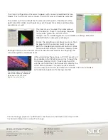 Preview for 2 page of NEC PA301W-BK Applications