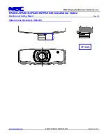 Предварительный просмотр 12 страницы NEC PA653U Installation Manual