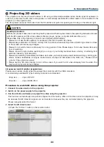 Предварительный просмотр 61 страницы NEC PA653UL User Manual