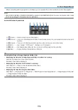 Предварительный просмотр 186 страницы NEC PA721X User Manual