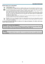 Preview for 4 page of NEC PA803UL User Manual