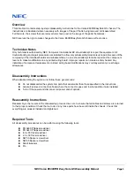 Preview for 3 page of NEC Packard Bell EasyNote G5 Disassembly Manual