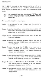 Preview for 8 page of NEC PC-8201A User Manual