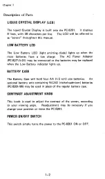 Preview for 12 page of NEC PC-8201A User Manual