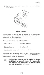 Предварительный просмотр 21 страницы NEC PC-8201A User Manual