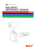 NEC PC-8300 Reference Manual preview